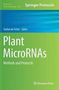 bokomslag Plant MicroRNAs