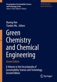 bokomslag Green Chemistry and Chemical Engineering