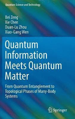Quantum Information Meets Quantum Matter 1