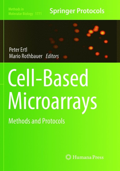 bokomslag Cell-Based Microarrays