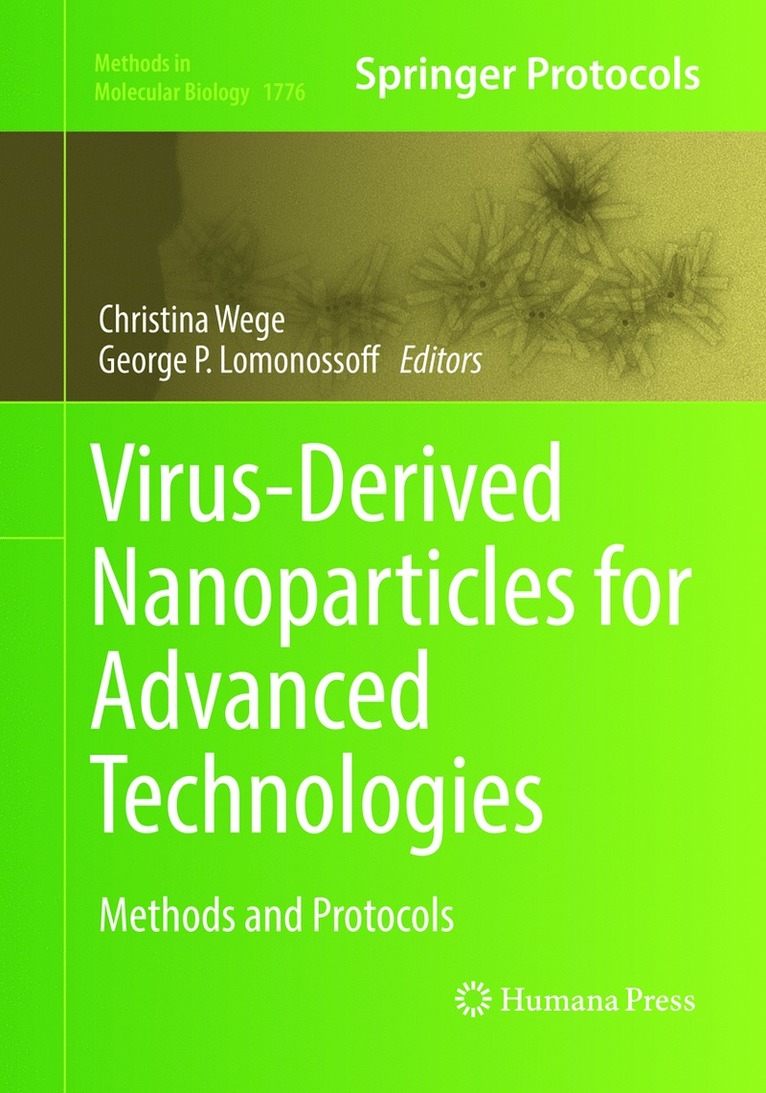 Christina Wege, George P. Lomonossoff - Virus-Derived Nanoparticles for Advanced Technologies, Häftad