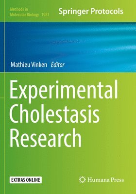 bokomslag Experimental Cholestasis Research