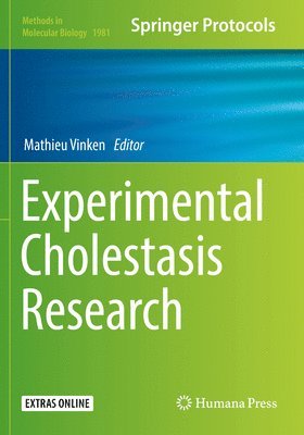bokomslag Experimental Cholestasis Research