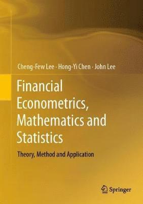 Financial Econometrics, Mathematics and Statistics 1