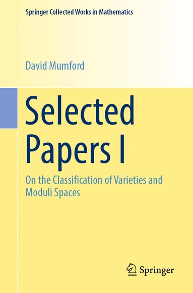 David Mumford - Selected Papers I, Häftad