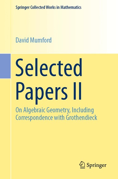 David Mumford - Selected Papers II, Häftad