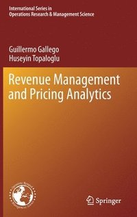 bokomslag Revenue Management and Pricing Analytics