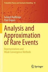 bokomslag Analysis and Approximation of Rare Events