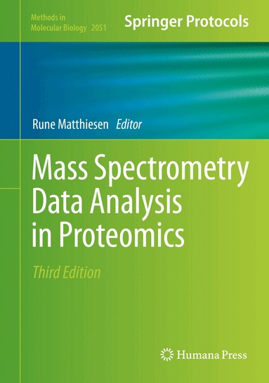Rune Matthiesen - Mass Spectrometry Data Analysis in Proteomics, Inbunden