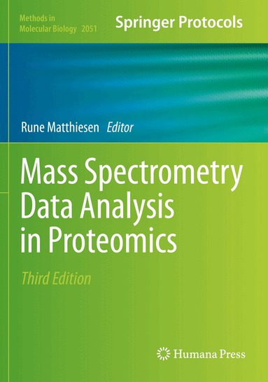 Rune Matthiesen - Mass Spectrometry Data Analysis in Proteomics, Häftad