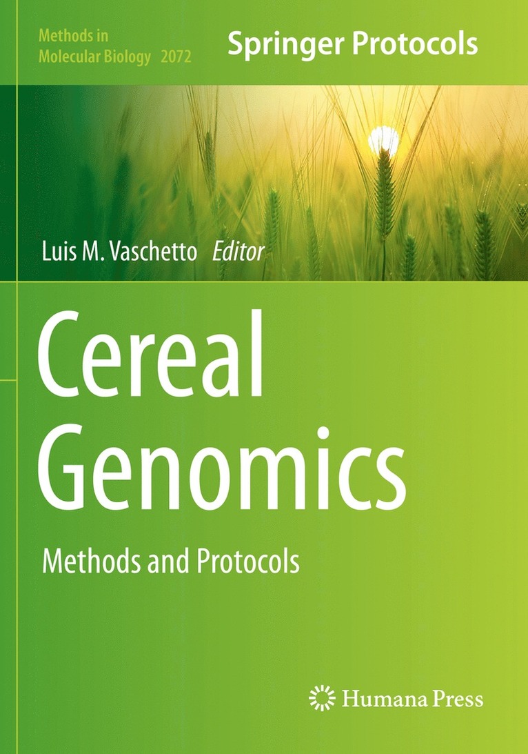 Luis M. Vaschetto - Cereal Genomics, Häftad