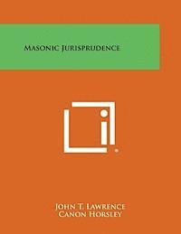 Masonic Jurisprudence 1