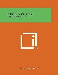 bokomslag A History of Jewish Literature, V1-2