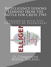 bokomslag Intelligence Lessons Learned from the Battle for Crete 1941: (Enhanced with Text Analytics by PageKicker)