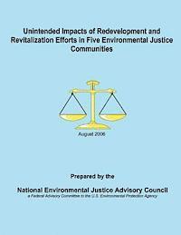 bokomslag Unintended Impacts of Redevelopment and Revitalization Efforts in Five Environmental Justice Communities