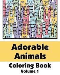 bokomslag Adorable Animals Coloring Book