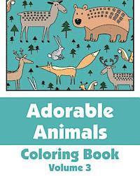 Adorable Animals Coloring Book 1