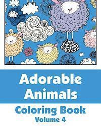 bokomslag Adorable Animals Coloring Book