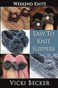 Easy To Knit Slippers 1