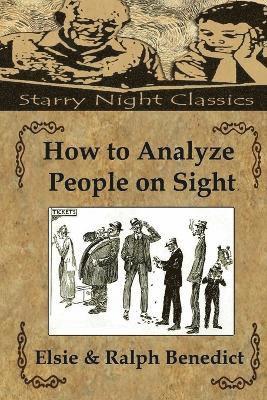 bokomslag How to Analyze People on Sight