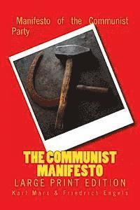bokomslag The Communist Manifesto - Large Print Edition