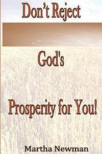 bokomslag Don't Reject God's Prosperity for You