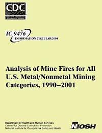 bokomslag Analysis of Mine Fires for All U.S. Metal/Nonmetal Mining Categories,1990-2001