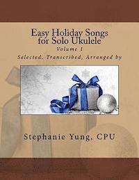 bokomslag Easy Holiday Songs for Solo Ukulele