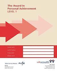 bokomslag Award in Personal Achievement Workbook: Level 1
