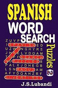 bokomslag Spanish Word Search Puzzles