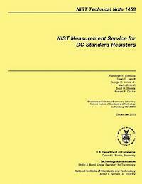 bokomslag NIST Measurement Service for DC Standard Resistors