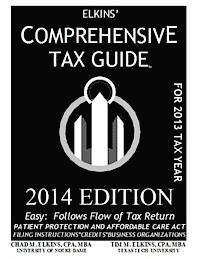 bokomslag Elkins' Comprehensive Tax Guide - 2014 Edition