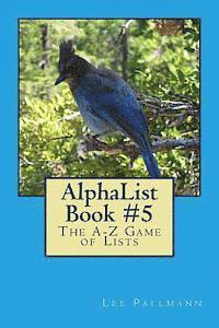 bokomslag AlphaList Book #5: The A-Z Game of Lists