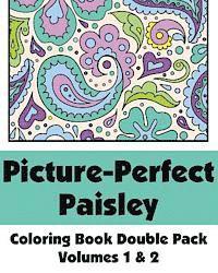 H R Wallace Publishing, Various - Picture-Perfect Paisley Coloring Book Double Pack (Volumes 1 & 2), Häftad