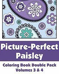 bokomslag Picture-Perfect Paisley Coloring Book Double Pack (Volumes 3 & 4)