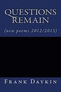 bokomslag questions remain: (new poems 2012/2013)