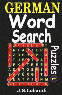 bokomslag German Word Search Puzzles