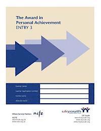 bokomslag Award in Personal Achievement Workbook Entry 3