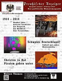 Tanja Krienen, Marco Maier - Preussischer Anzeiger: Das politische Monatsmagazin - Ausgabe Januar - Februar 2014, Häftad. Tillgänglighet: Lägg i varukorg