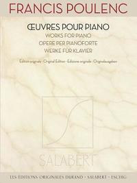 bokomslag Francis Poulenc - Works for Piano