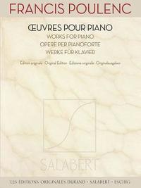 bokomslag Francis Poulenc - Works for Piano
