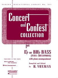 bokomslag Concert and Contest Collection for E Flat or BB flat Bass (Tuba-Sousaphone)