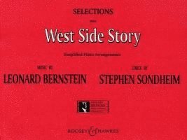 bokomslag West Side Story: Simplified Piano Arrangements
