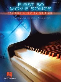 bokomslag First 50 Movie Songs You Should Play on the Piano