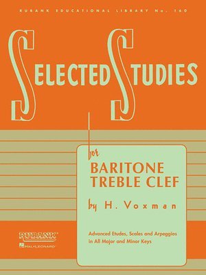 H. Voxman - RUBANK SELECTED STUDIES, Häftad