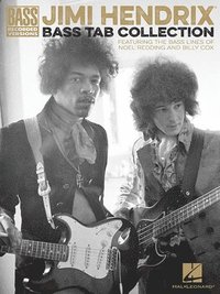 bokomslag Jimi hendrix bass tab collection - bass recorded versions