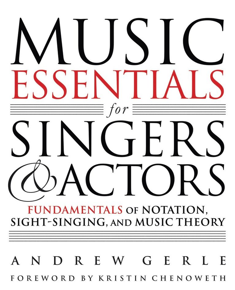 Andrew Gerle - Music Essentials for Singers and Actors, Häftad