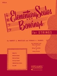 bokomslag Elementary Scales and Bowings - Viola