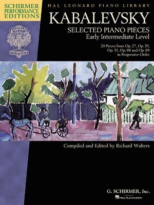 Richard Walters - Dmitri Kabalevsky - Selected Piano Pieces: Early Intermediate Level, Häftad