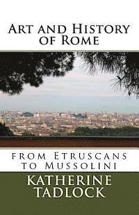 bokomslag Art and History of Rome